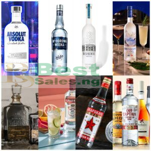 Brands of vodka in Nigeria